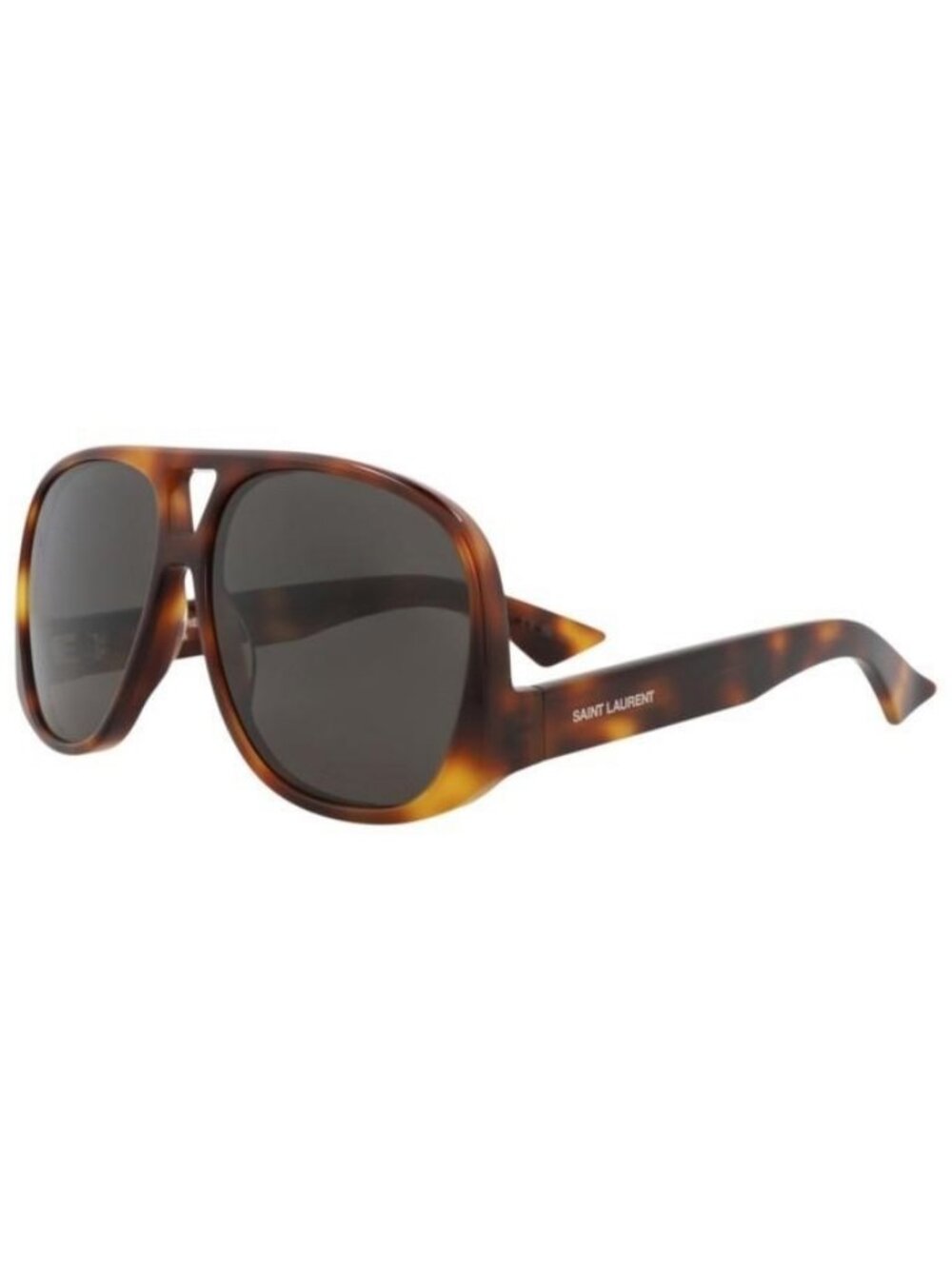 New Saint Laurent Womens Aviator Havana Havana Grey Fashion Designer Sunglasses